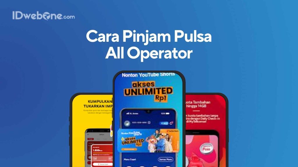 cara pinjam pulsa